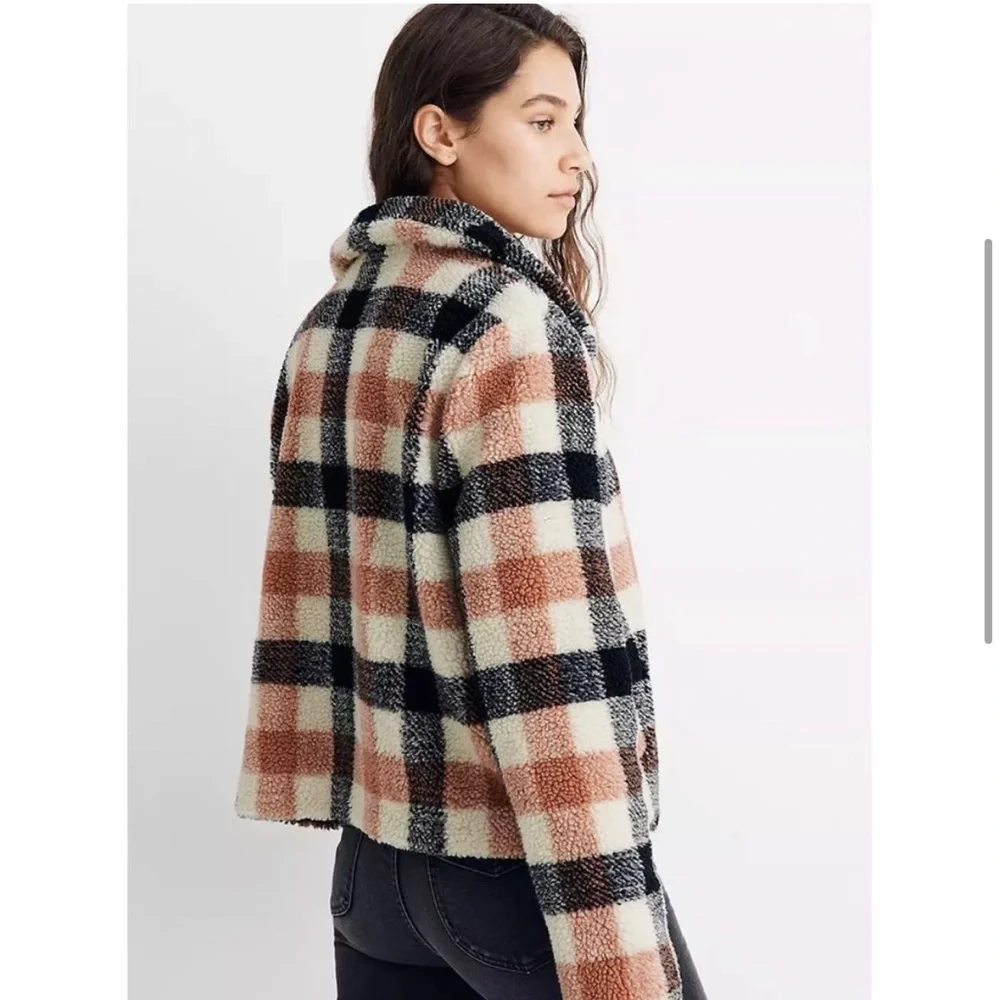 NWOT Madewell Sherpa Hazelwood jacket - Picture 2 of 7